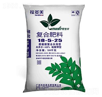 尿硫型復(fù)合肥料18-5-25-墨翠-拉多美