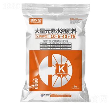 膨果著色高鉀型大量元素水溶肥料10-6-40+TE-遇農(nóng)幫-海蒂化工