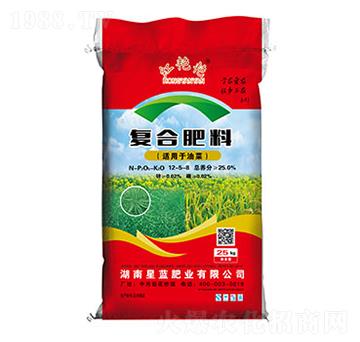 油菜適用復(fù)合肥料12-5-8-紅艷艷-星藍(lán)肥業(yè)