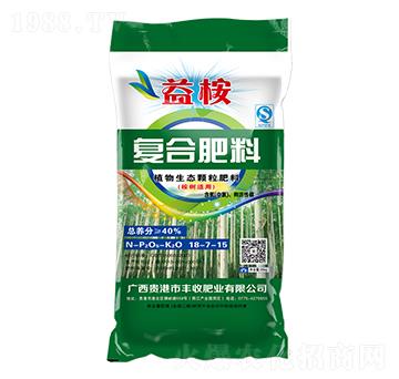 桉樹適用植物生態(tài)顆粒復(fù)合肥料18-7-15-益桉-豐收肥業(yè)