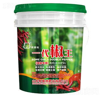 辣椒專用有機水溶肥料-一代椒王-根據(jù)地肥業(yè)